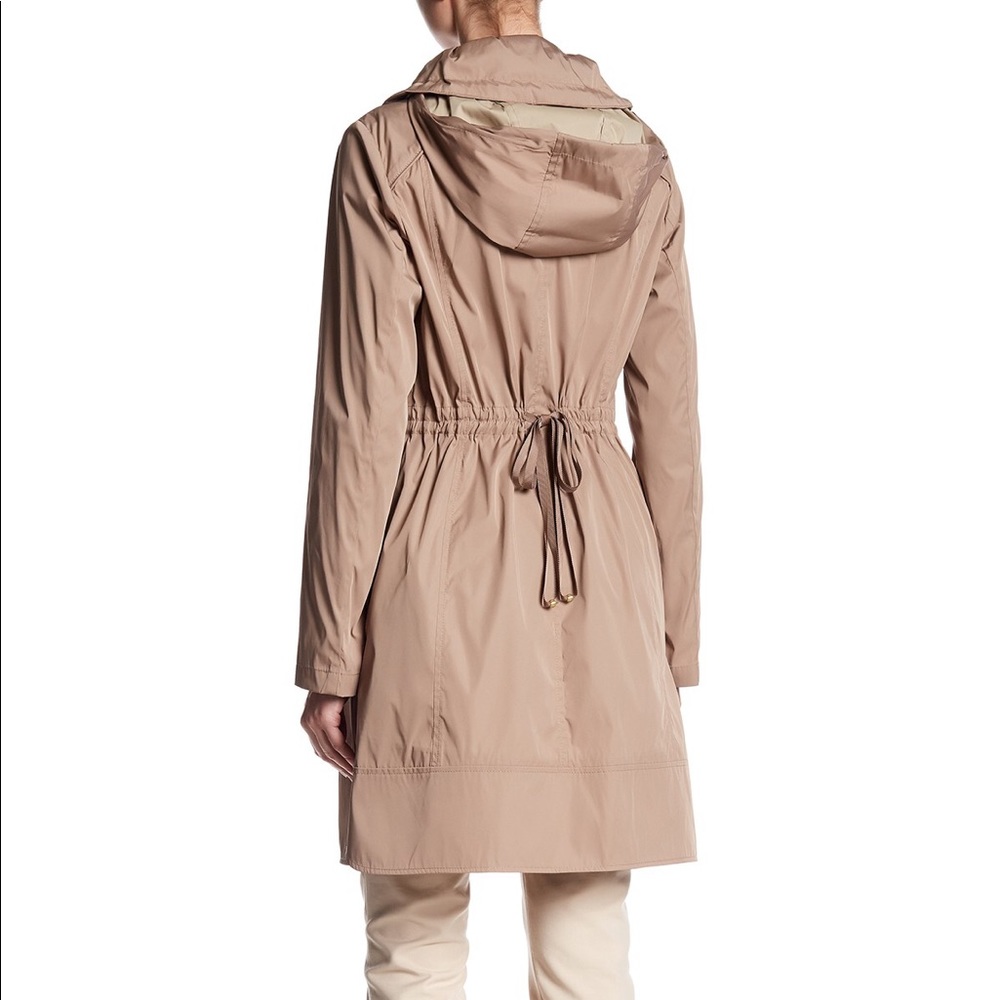 New Cole Haan Signature Packable Rain Coat Jacket - Picture 2 of 2